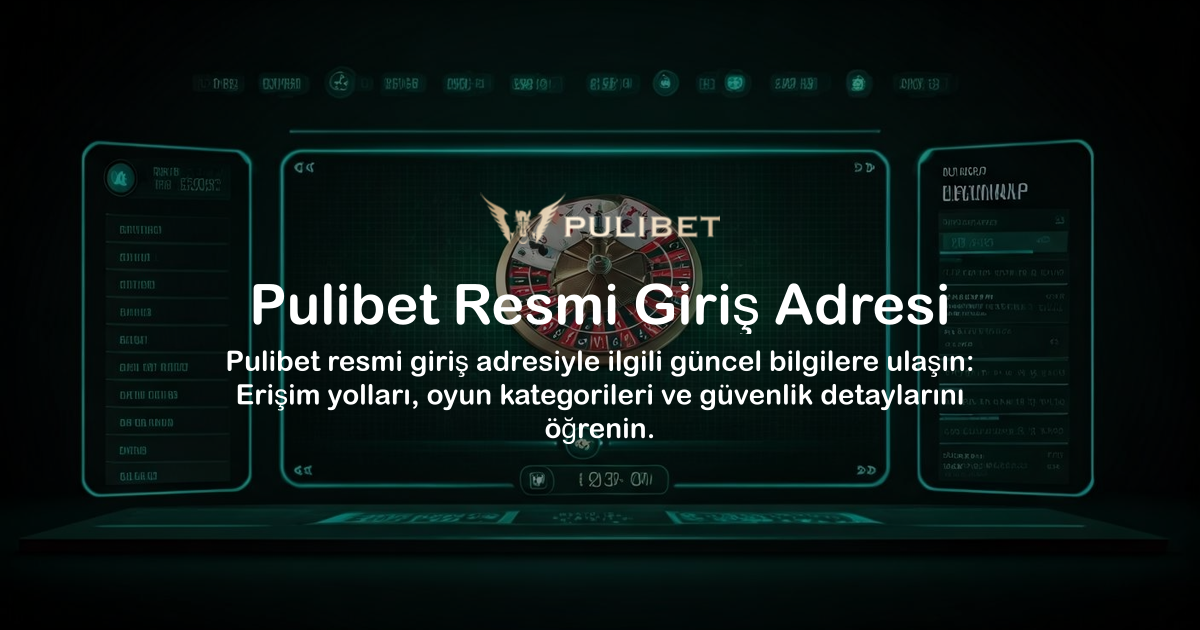 Pulibet Resmi Giriş Adresi